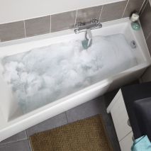 Baignoire asymétrique par Leroy Merlin