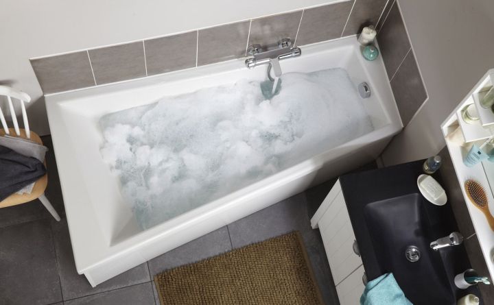 Baignoire asymétrique par Leroy Merlin Baignoire asymétrique par Leroy Merlin