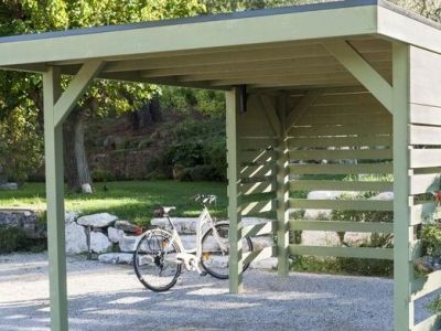 Carport en bois