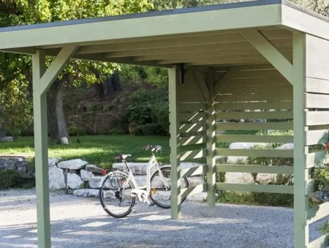 Carport en bois