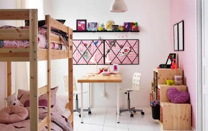 Chambre pour 2 enfants par Ikea © Ikea