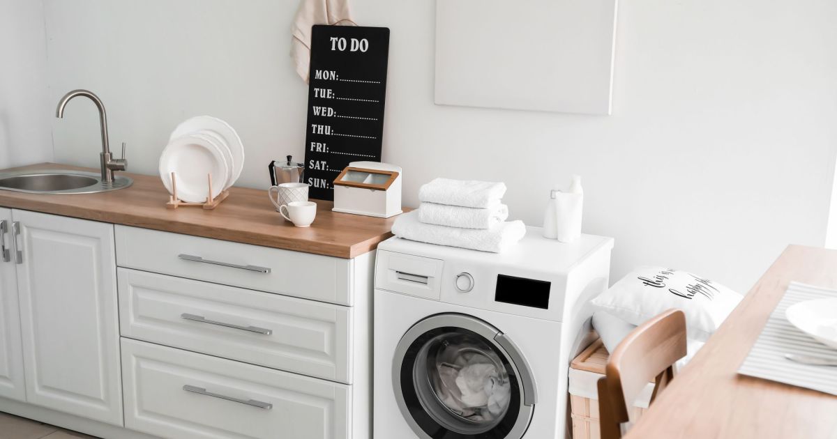 Machine à laver : comment l'installer dans la cuisine ?