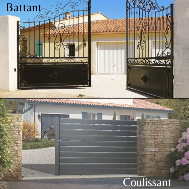 coulissant vs battant