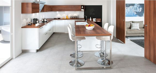 Cuisine en L par Cuisines Schmidt