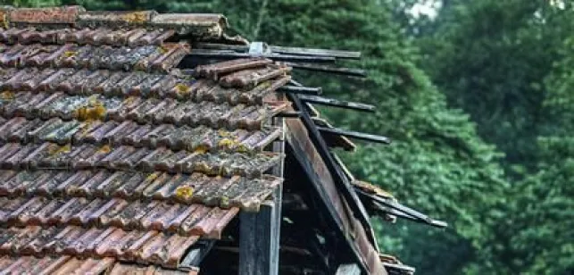 Effondrement d’une toiture