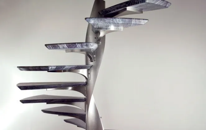 Cet escalier au design exceptionnel rendra votre pièce unique ! © Marretti