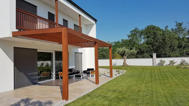 Etanchéité d’une pergola