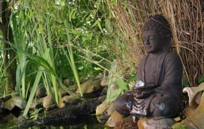 Fontaine bouddha par Meseo © Meseo