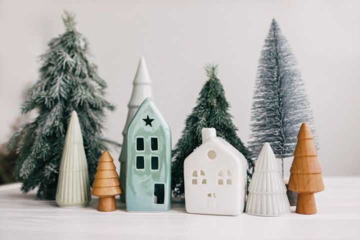 Inviter l’esprit de Noël dans sa maison grâce au village de Noël miniature Inviter l’esprit de Noël dans sa maison grâce au village de Noël miniature