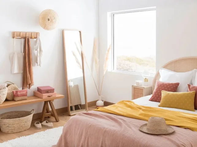 La chambre Soft Mood pastel de Maison du Monde