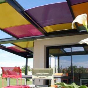 La pergola Arlequin par Solisysteme