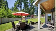 La terrasse en béton