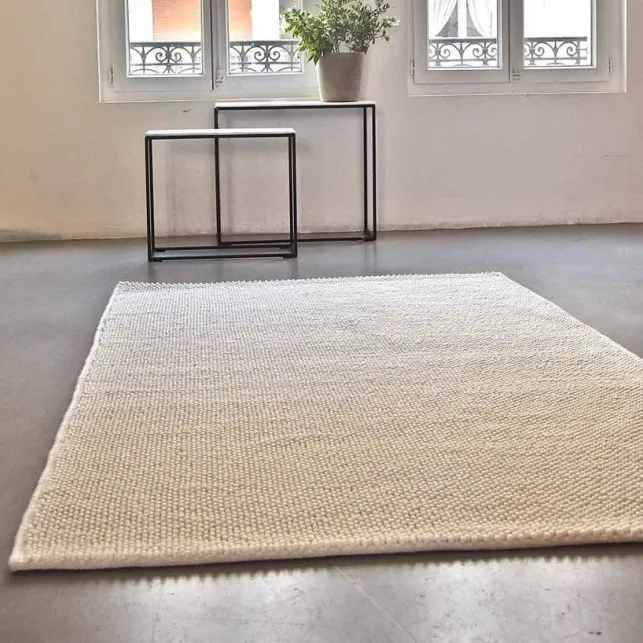 Un tapis tout doux en bouclette