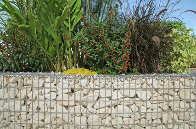 Le mur en gabion