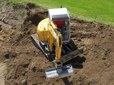 Le terrassement en zone difficile d’accès