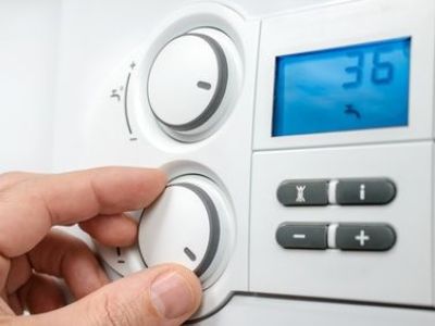 Le thermostat d’un chauffage central
