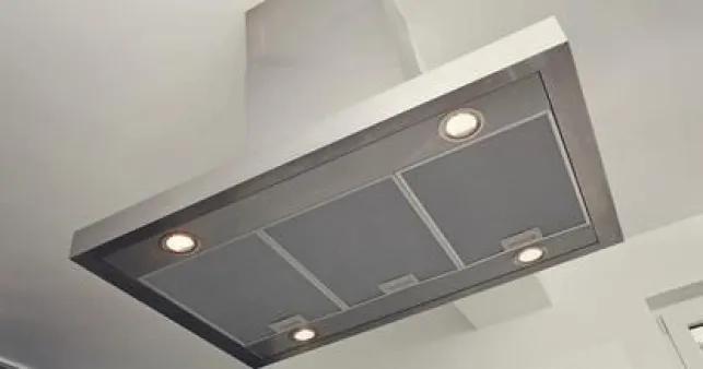 Le ventilateur de la hotte de cuisine