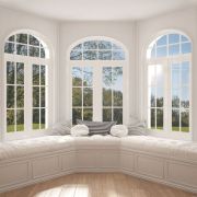 Les fenêtres en arc (bow-window)