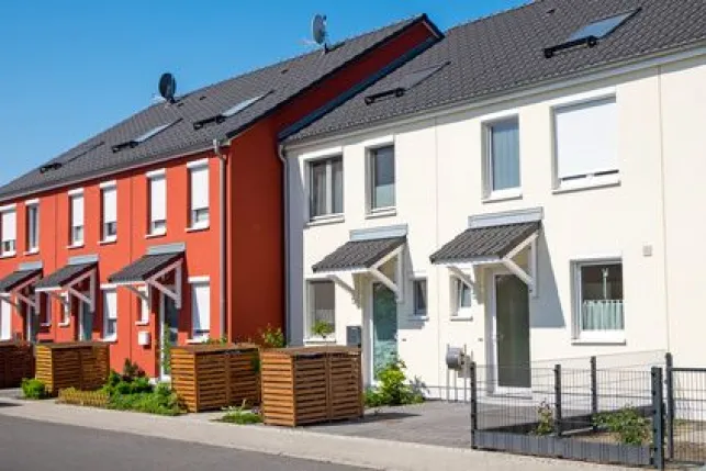 Les maisons en rangée