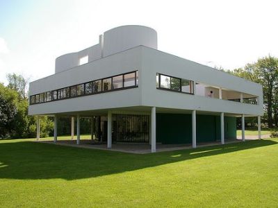 Les maisons style Corbusier