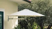 Les parasols muraux qui se fixent au mur