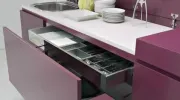 Les tiroirs de cuisine