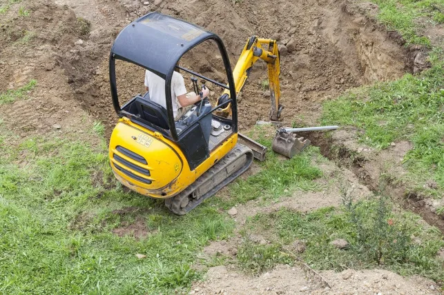 Louer du matériel pour effectuer un terrassement