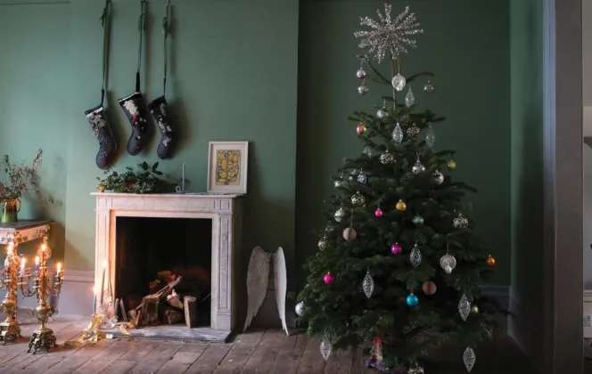 Noël : les plus belles idées déco pour votre maison © Farrow & Ball