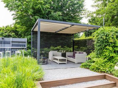 Pergola bioclimatique en kit