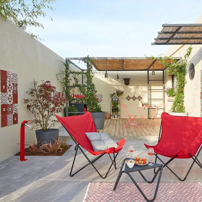 Une pergola personnalisable en aluminium