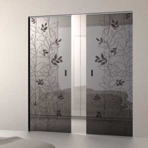 Porte coulissante Syntesis® Line Extension par Eclisse