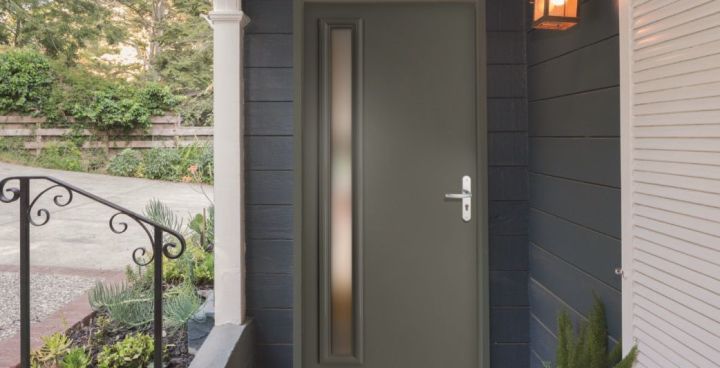 Image Porte D Entrée Maison : Porte D Entree Alu Et Marquise Retro Pour Maison En Pierre Plemy 22 : Image porte d entrée maison.