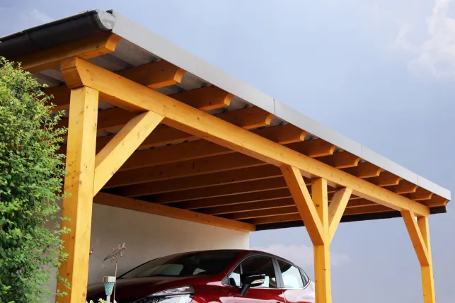 Prix d’un carport en bois