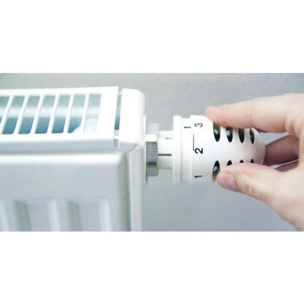 Radiateur chaud en haut et froid en bas