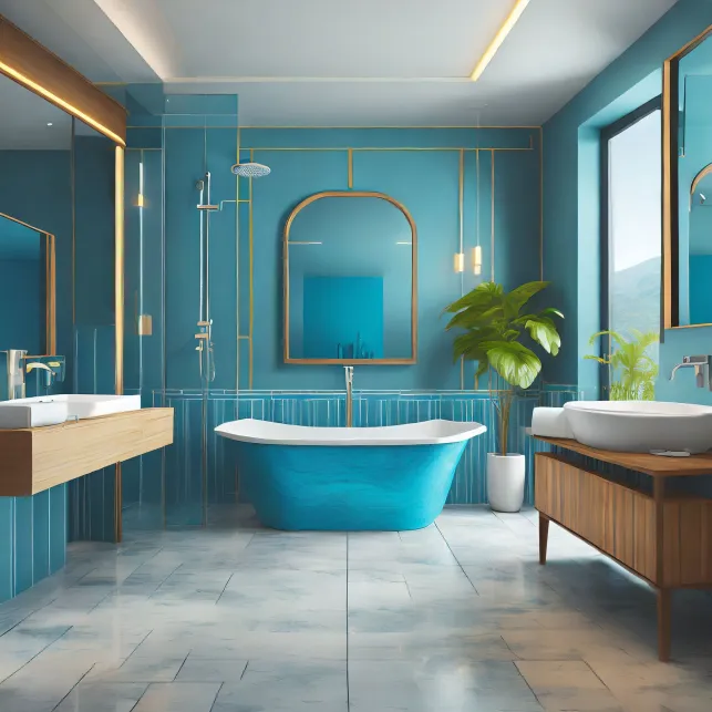 Choisir la bonne couleur pour votre salle de bain en renforce son confort