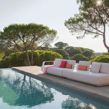 Salon d'extérieur par Minotti