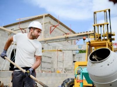 Terrasse : coulage de la chape et revêtement