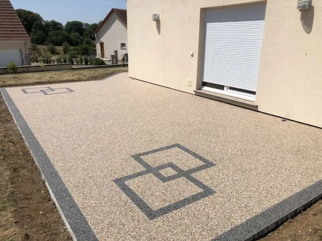 Ce type de terrasse est très résistante et durable.