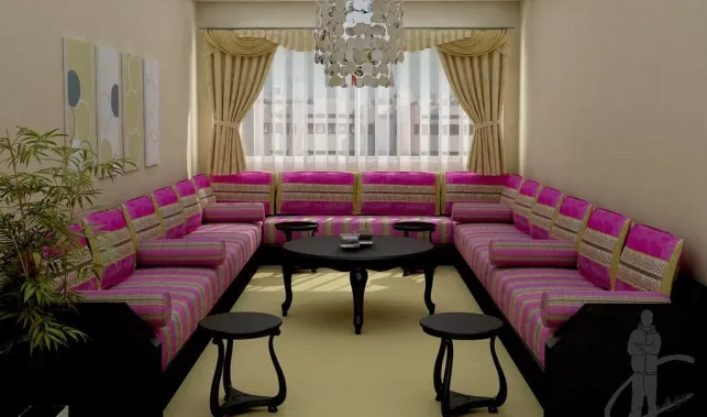 Un salon marocain