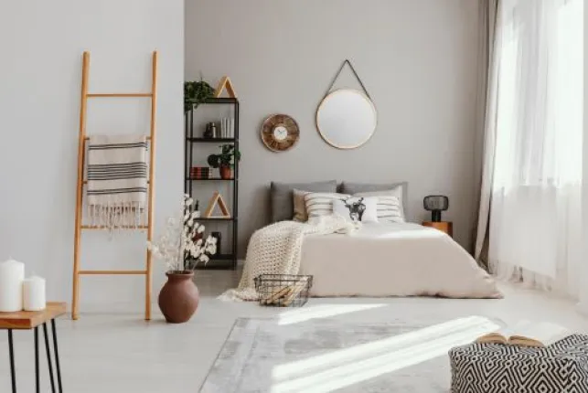 Une chambre déco scandinave