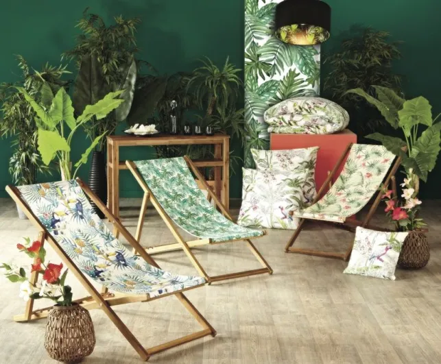 Une maison à la déco tropicale