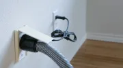 Une maison avec aspirateur centralisé