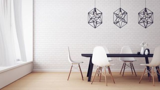 Une salle à manger scandinave
